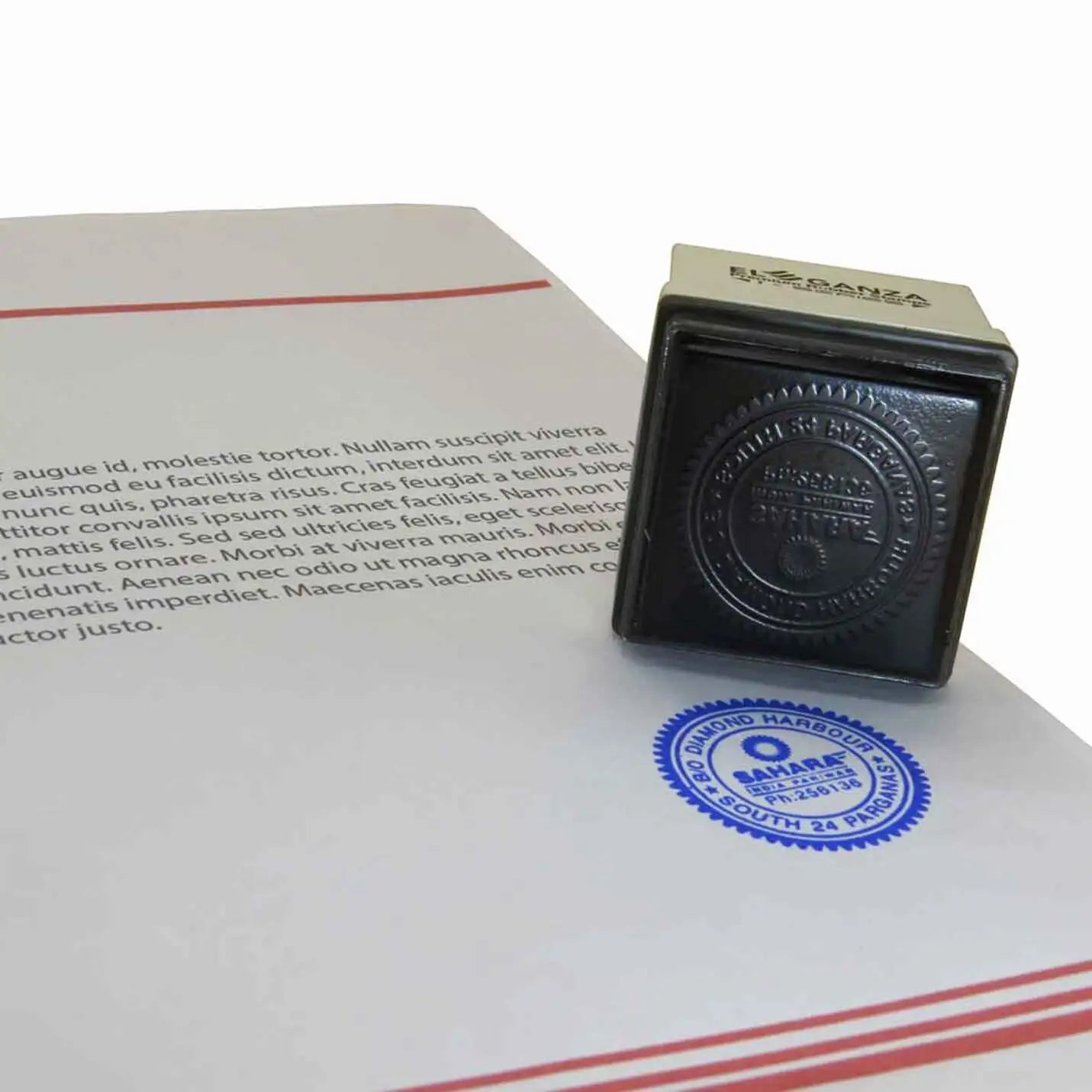 High-tech Made to Order Pre-Inked Round Stamp